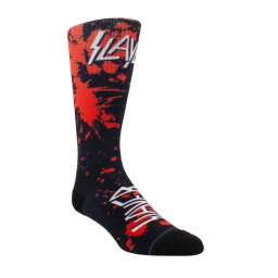 ponožky SLAYER - BLOOD ON BLACK DYE SUB - BLACK - PERRI´S SOCKS - SLB306-001