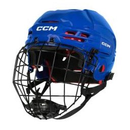 Hokejová helma CCM Tacks 70 Combo modrá M - obvod hlavy 56-60cm