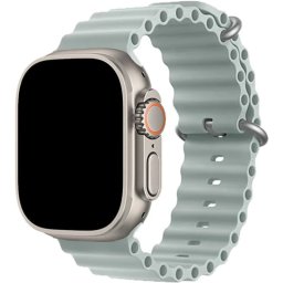 Oceánský řemínek pro Apple Watch Series 9/8/7 (41mm) - Šedý sukulent
