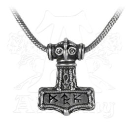 obojek Bindrune Hammer - ALCHEMY GOTHIC - P338