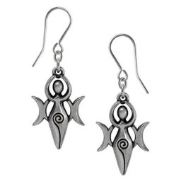 náušnice ALCHEMY GOTHIC - Danu Goddess - E475