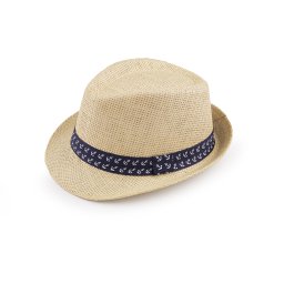 Dětský letní klobouk / slamák, barva 14 (57 cm) přírodní