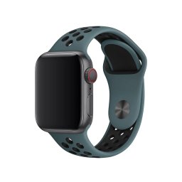 Řemínek iMore SPORT pro Apple Watch Series 1/2/3 (38mm) - Temně tyrkysový/černý