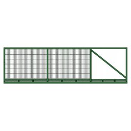 Siatex BRÁNA vyplněná panelem - 6,00 m / 1,50 m