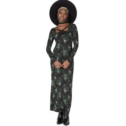 šaty dámské KILLSTAR - Muerto Lily - Black - KSRA010850