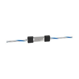 AKO Weidezaun Lankový konektor Litzclip, 3 mm, rovný, nerez, 10 ks 442003/101D
