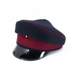Brigadýrka BRITSKÁ dámská TMAVĚ MODRÁ-PURPUROVÁ vel. 54