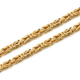Hrubý řetízek s královským vzorem 6mm IZ21475