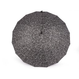 Dámský vystřelovací deštník, barva 8 (89 cm) černá