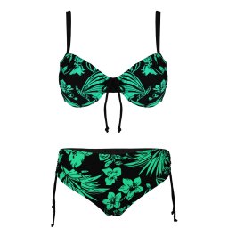 Eugenie Green dámské dvoudílné plavky 484-2 XXL zelená