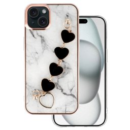Pouzdro Trend Case iPhone 15 Plus - bílý