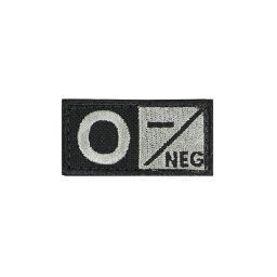 S.T. CONDOR nášivka krevní skupina 0 NEG VELCRO FOLIAGE