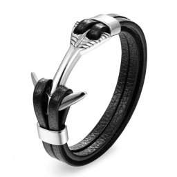Gaira® Kožený náramek Anchor 3115