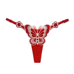 Gaira® Kalhotky Motýl 6121, Barva červená