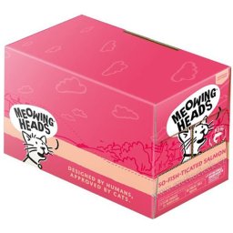 Meowing Heads So Fish Ticated Salmon MULTIPACK - kapsička pro kočky 10x100 g