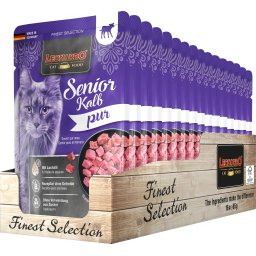 Leonardo multipack SENIOR TELECÍ s dýní - kapsička pro starší kočky 16x85 g