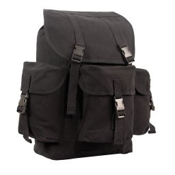 ROTHCO batoh canvas OUTFITTER ČERNÝ