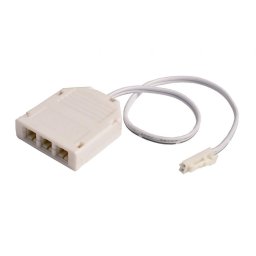 Deko-Light příslušenství - MINI-AMP 3-násobný rozbočovač (1x zástrčka, 3x zásuvka) 20cm, 12V/24V, max 3A, IP20 940064