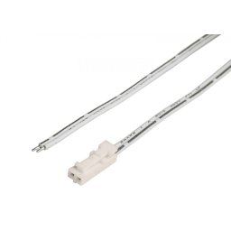 Deko-Light příslušenství - MINI-AMP zakončovací kabel (zástrčka) 100cm, 12V/24V, max. 3A, IP20 940036