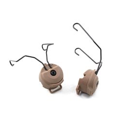 FMA rail adapter set na helmu pro headset SORDIN PÍSKOVÝ DESERT