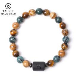 Gaira® Náramek Zodiac 3127, Znamení zvěrokruhu Býk