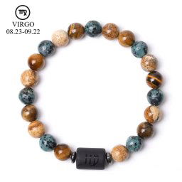 Gaira® Náramek Zodiac 3127, Znamení zvěrokruhu Panna