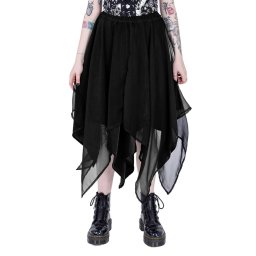 sukně dámská INNOCENT - OCEANE - BLACK - POI1407