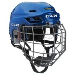Hokejová helma CCM Tacks 310 Combo modrá L - obvod hlavy 57-62cm
