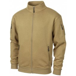 Mikina za zip TACTICAL COYOTE vel. L