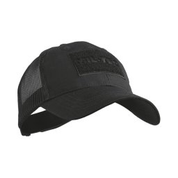 MIL-TEC čepice baseball TRUCKER se síťkou ČERNÁ
