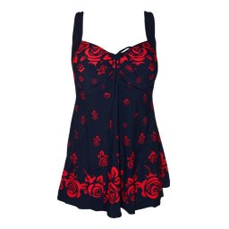 Samoa Blue tankini tílko S938 3XL červená