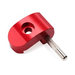 Tvrzený zesílený zobáček / háček + čep Xiaomi Scooter 1S, 2, 3, Pro, Pro 2, Essential - Červený