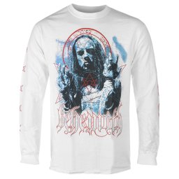 tričko pánské s dlouhým rukávem Behemoth - Thelema.6 EU Tour 2000 - White - KINGS ROAD - 20174192