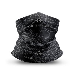 PENTAGON nákrčník SKIRON TOPOGRAPHIC anatomicky tvarovaný ČERNÝ