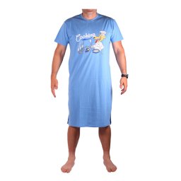Wolf pánská noční košile 19-008 XL světle modrá