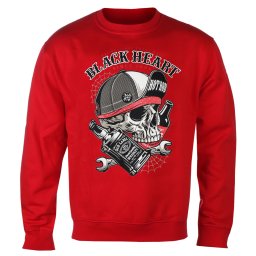 mikina pánská BLACK HEART - COMMANDER - RED - 17305