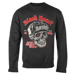 mikina pánská BLACK HEART - GRAVITY GREY - GREY - 17494