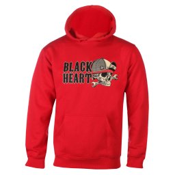 mikina pánská BLACK HEART - COMMANDER - RED - 17605