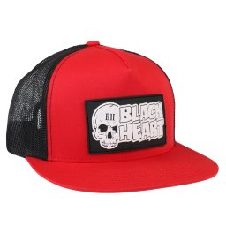 kšiltovka BLACK HEART - DIRECT - RED - 17554