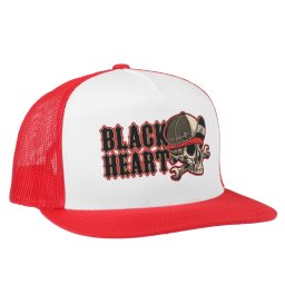 kšiltovka BLACK HEART - COMMANDER - RED - 13464