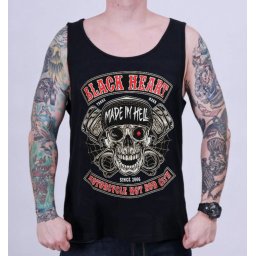 tílko pánské BLACK HEART - RASCAL - BLACK - 17088