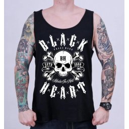 tílko pánské BLACK HEART - BULLET - BLACK - 17323