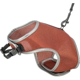 Trixie postroj vestička pro kočky XCat 24-42 cm/1,2 m Barva: rezavá