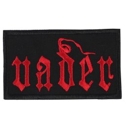 nášivka VADER - LOGO black/red - CARTON - NH_032