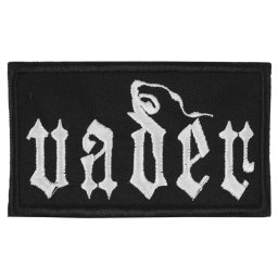 nášivka VADER - LOGO - black/white - CARTON - NH_030