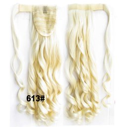 Girlshow Culík - cop vlnitý, 57 cm se suchým zipem a omotávkou - 613 (beach blond)