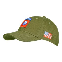 FOSTEX čepice baseball 82nd AIRBORNE ZELENÁ