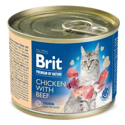 Brit Premium Cat by Nature Chicken & Beef 200g
