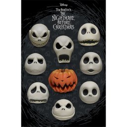 plakát NIGHTMARE BEFORE CHRISTMAS - JACK - PP34685