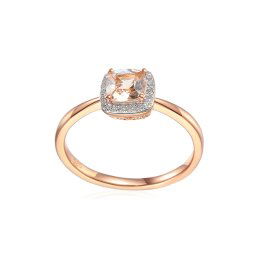 Prsten s morganitem 0,46 ct a diamanty Elia IZBR728